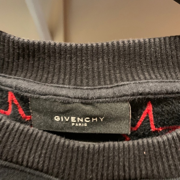 GIVENCHY Star Stripe Sweatshirt Runway Show Editio - Picture 3 of 4